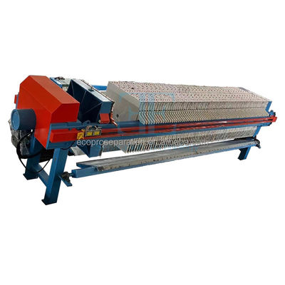 2.2kw 6m2 フィルタープレス Wwtp フィルタープレス 廃水処理 2200*700*900mm