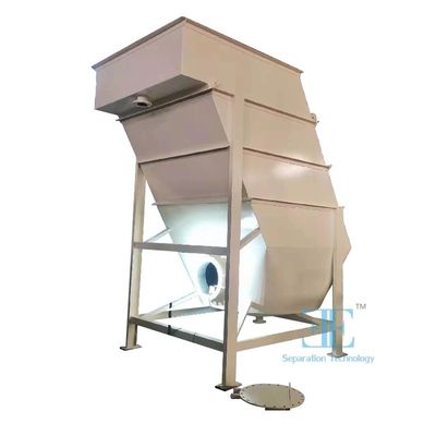 容易な設置 水処理用のPLC制御 30L/H 自動ラメラクリアファーのシステム