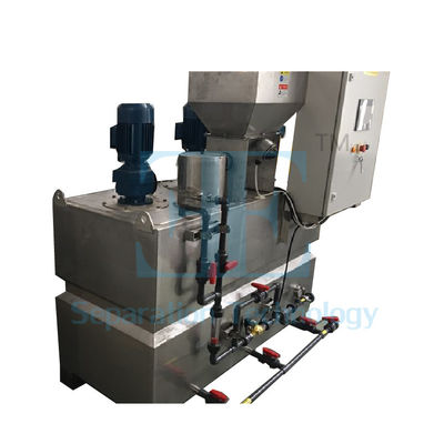 2000L/H出力とタッチスクリーン制御を持つ高度なポリマー製剤設備