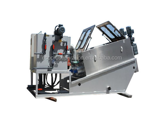 産業用廃水処理用 スクリッププレススラグ脱水機