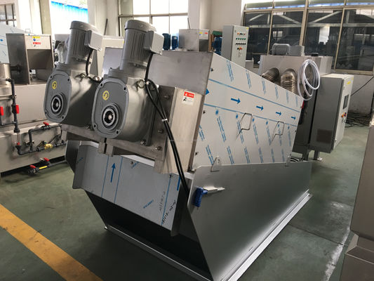 産業用廃水処理用 スクリッププレススラグ脱水機