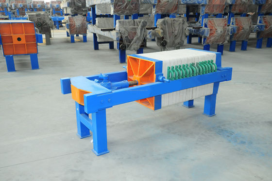 手動スランプ脱水フィルタープレス 2m2 220V-415V