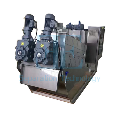 1kW スクリュープレス汚泥脱水機 0.8-12m3/h 容量