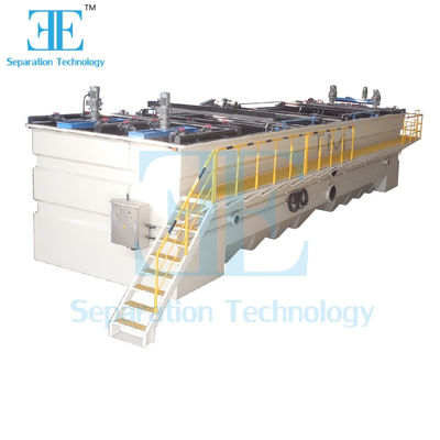 Textile Industrial Wastewater Treatment DAF System with 5m3/H Capacity 0.55kw Air Compressor and 3kw Dissolved Pump Power