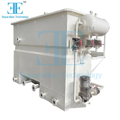 Ecopro 5m3/H Dissolved Air Flotation DAF Machine with 0.55kw Air Compressor and 3kw Dissolved Pump Power for Industrial Wastewater Treatment