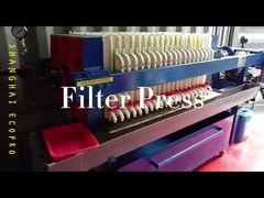 手動プレートフレームフィルタープレス 4m2 下水処理用